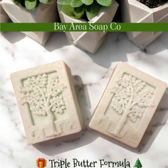 (2) Tree of Life Soap- Donkey Milk & Triple Butter Soap- Perfect Gift Fast Ship - Picture 3 of 3